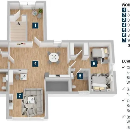 Apartament Cblue 